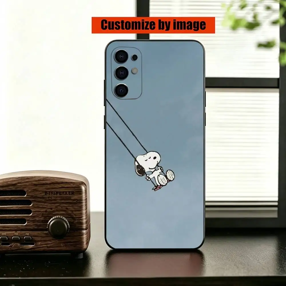 Cute S-Snoopys Gift Cartoon   Phone Case For Samsung S25,S24,S21,S22,S23,S30,Ultra,S20,Plus,Fe,Soft Silicone Black Cover view 4
