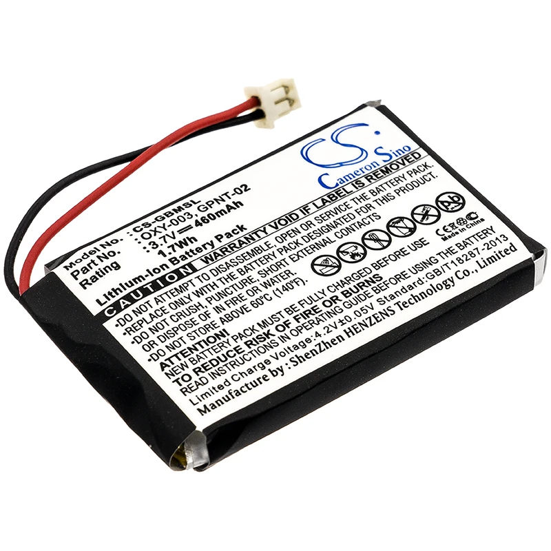 

Cameron Sino 3.7V 460mAh Game Console Battery OXY-003 GPNT-02 for Nintendo Game Boy Micro OXY-001+TOOL