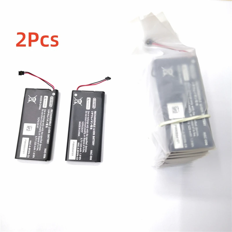 

1/2pcs 525mAh 3.7V Rechargeable Lithium-ion Battery Pack for Nintendo Switch NS Controller for Nintendo Switch HAC-006 HAC-015