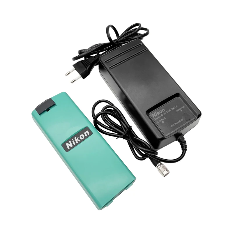 BC-65 batteria con caricabatterie Q-75E per Nikon DTM-302 NPL-302 NPL-352 DTM-352 stazioni totali 7.2v 3800mAh NiMH