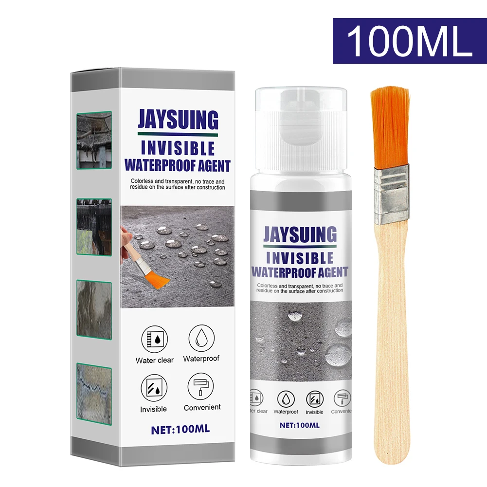 

100ML Sealant Spray Upgrade Anti-Leaking Sealant Spray Wall Mending Agent Repair Invisible Waterproof Leak-Trapping Spray