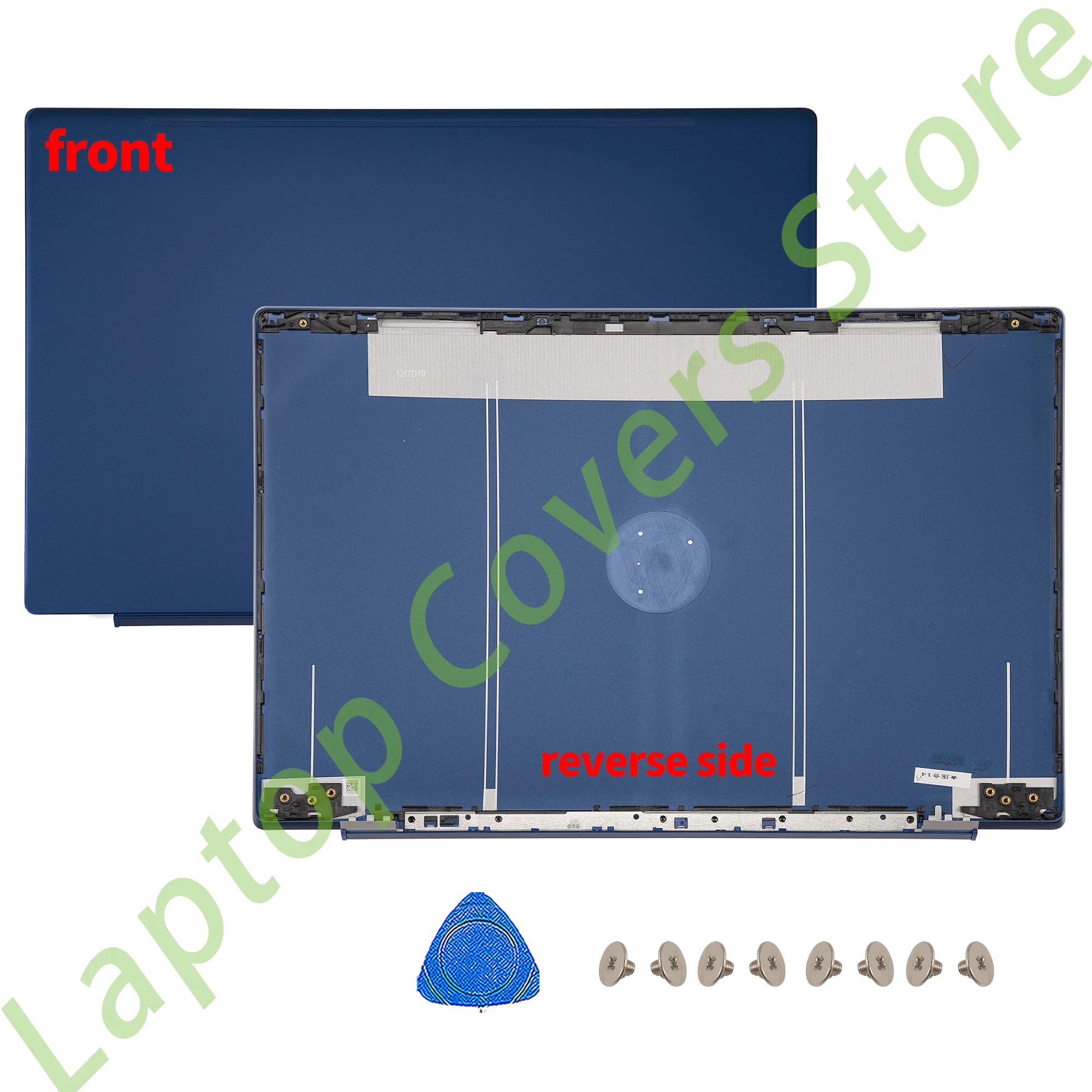 Imagem -04 - Lcd Tampa Traseira para Pavilhão 15-cw 15-cs 15t-cs Tpn-q208 Top Case Dobradiças Moldura Frontal Laptop Peças Substituir Preto ou Cinza 156