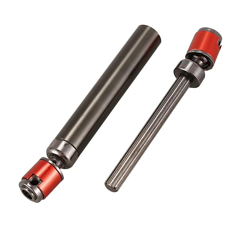 

EDT-12PCS Metal CVD Drive Shaft 110-140Mm For 1/10 RC Rock Crawler Axial SCX10 90046
