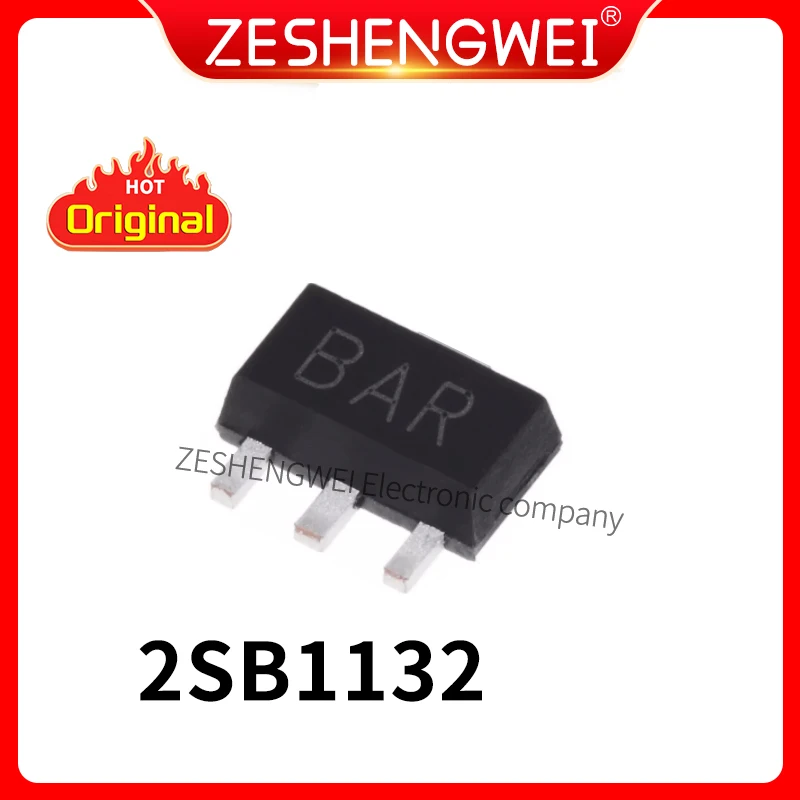 

20 шт., 2SB1132 BA пластиковая искусственная кожа, новый и оригинальный на складе, SOT-89