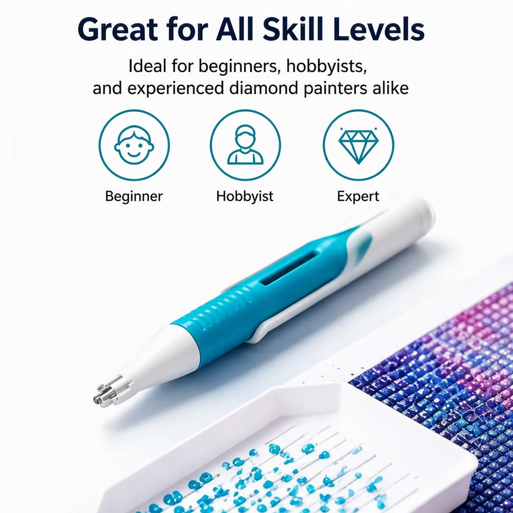 Automatic Diamond Painting Bea - Jewelry Making Wax ulasan dan harga
