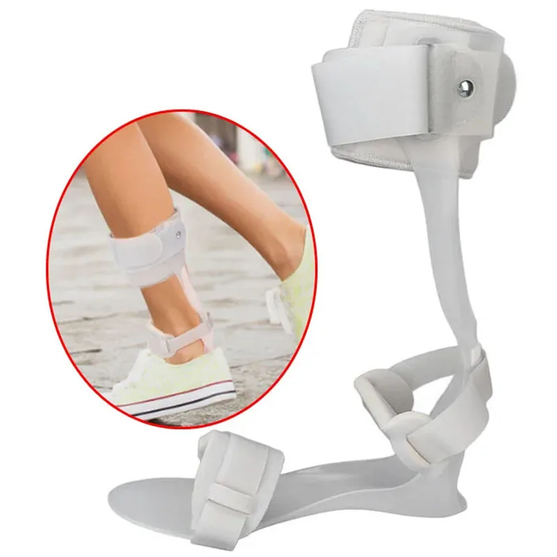 1Pair Medical Drop Foot Postural Correction Brace-Ankle Foot Orthosis Support-Splint Ankle Foot Orthosis Walking