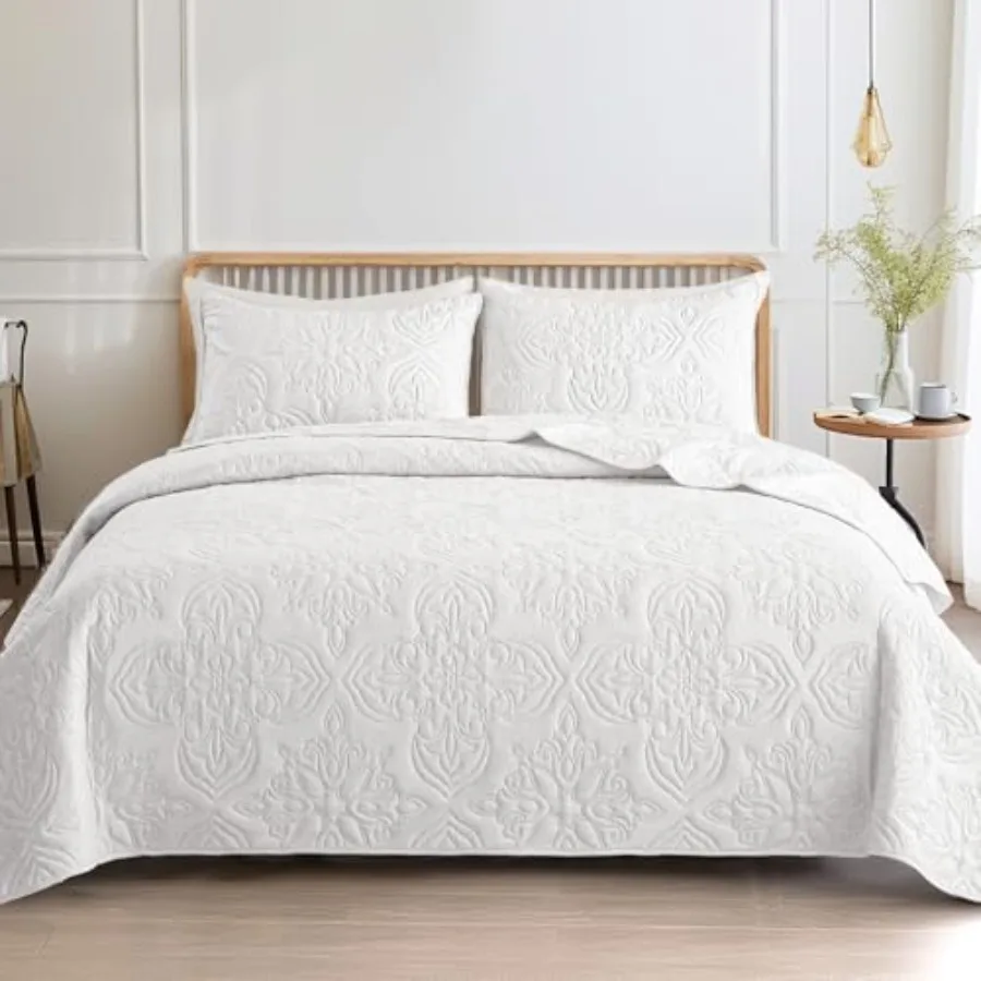 

Мягкий легкий комплект постельного белья для всех сезонов Vinge Da Ultra Full Size, легкое двустороннее покрывало-покрывало на кровать с 2 предметами