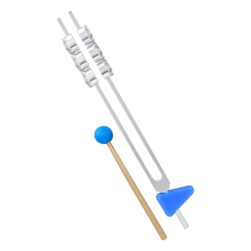 A99I-32Hz Tuning Fork  Tuning Fork Aluminum Alloy With Hammer Diagnostic Therapy Health Care Tool