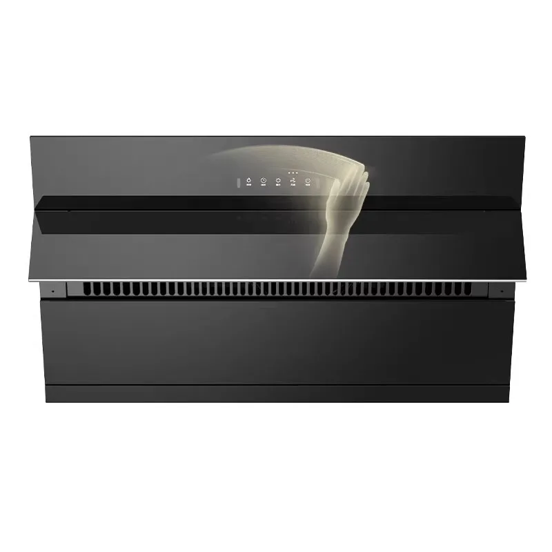 High Suction Range Hood  Household Kitchen Side-suction Intelligent Range Hood 220V Requency Conversion Range Hood