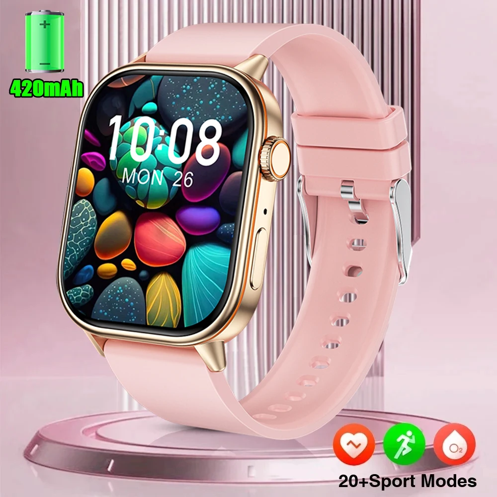 

Suitable Elegant ladies Smart Watch AMOLED Screen Wireless Call Heart Rate Blood Oxygen Monitoring Smartwatch Fashion Waterproof