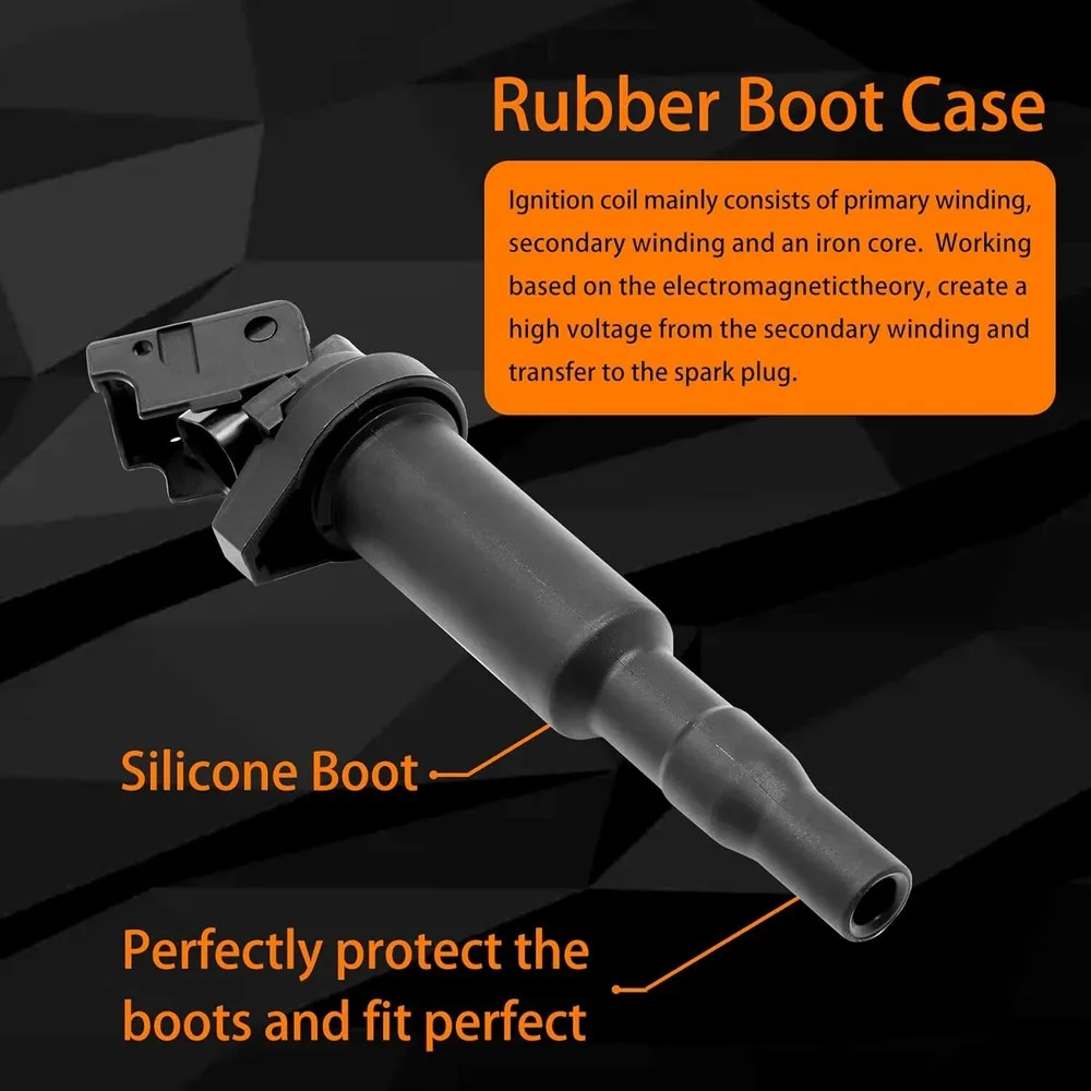 12137562744 12137571643 12137594937 6 шт. Катушка зажигания + 6 шт. Свеча зажигания для BMW 530xi 525xi 525i 330i 3.0L 2006-2007 гг.