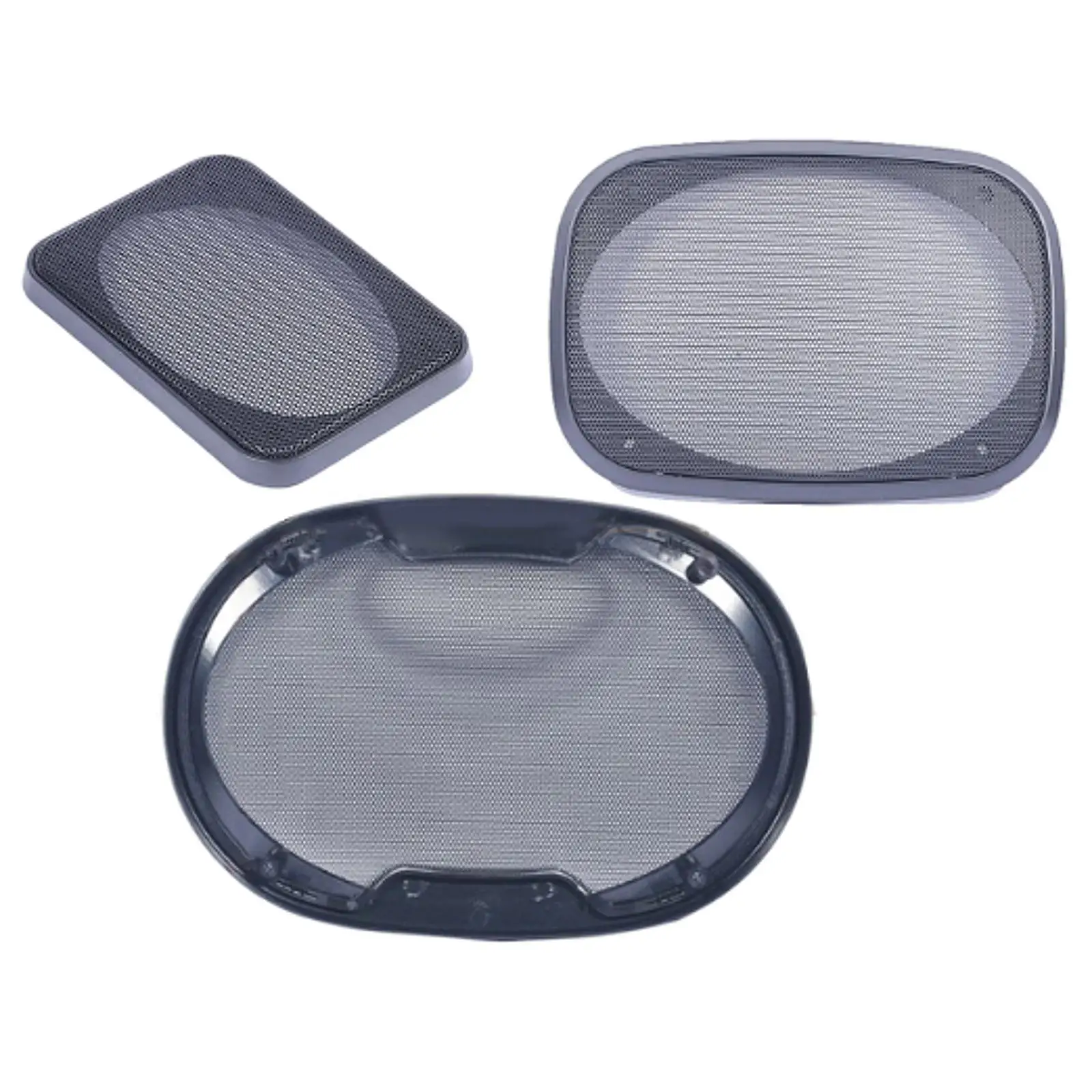 Car Speaker Grill Cover Dustproof Subwoofer Mesh Protective Net for Car Speakers Audio