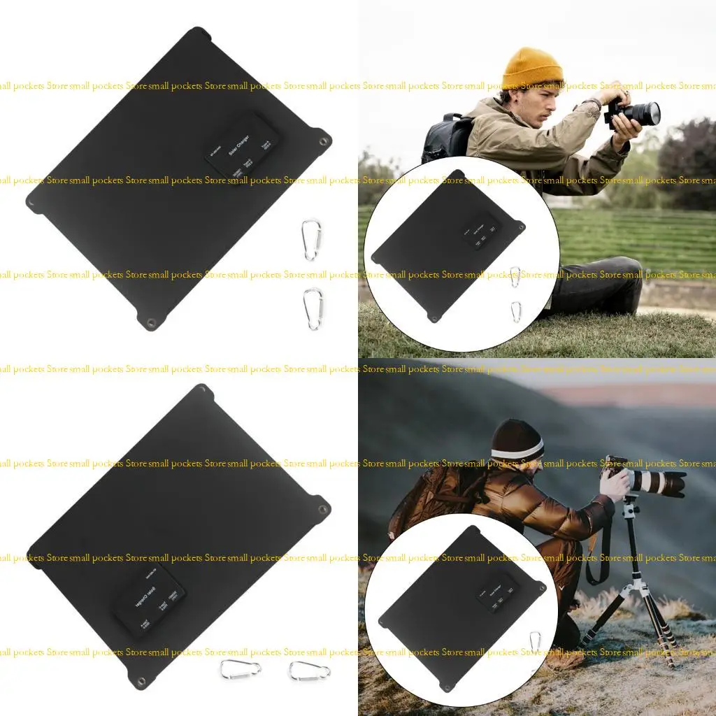 

R1WD Solar Panel Charging Folding Lightweight Solar Panel For Outdoor Power Delivery