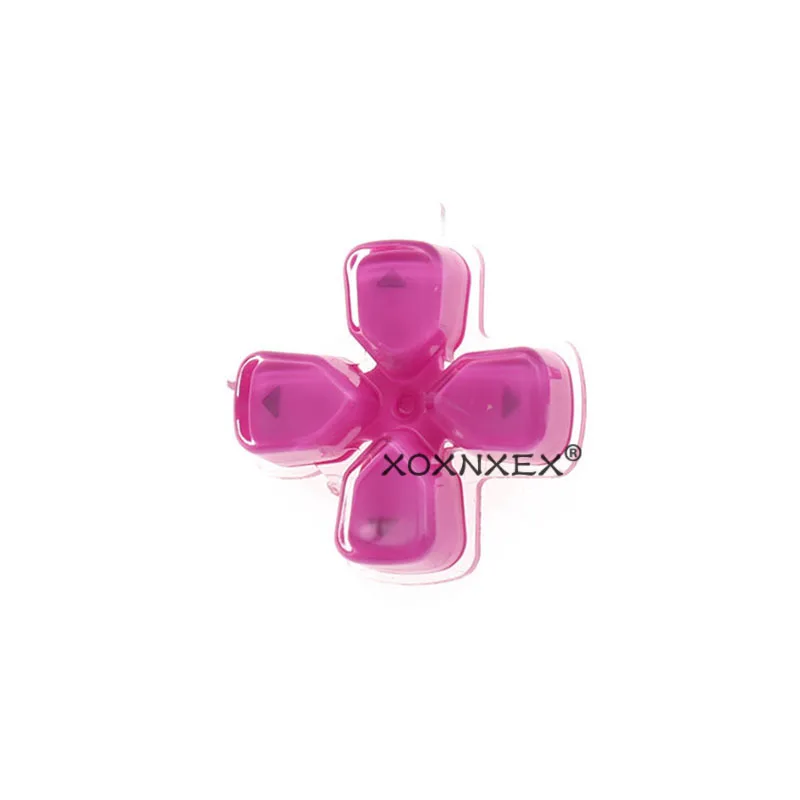 Botões Xoxnxex-Key para PS5 Controller, Cross Jelly Button, Direction Function, 1Pc