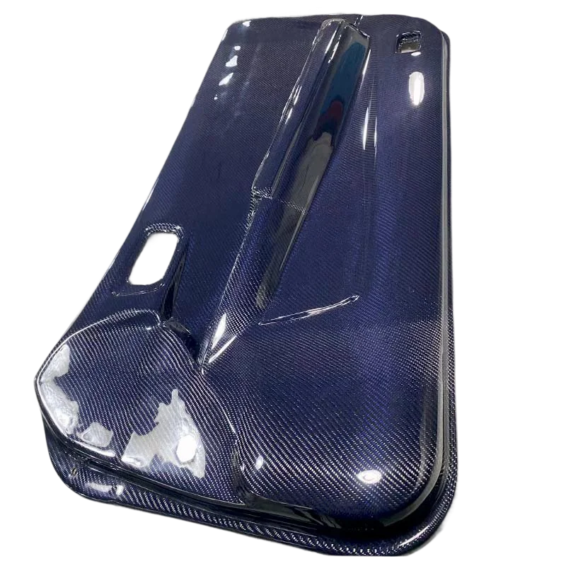 For 1999-2002  Skyline R34 GTR RHD Carbon Fiber Inner Door Panel (Pair) CF Carbon Fiber Blue Twill