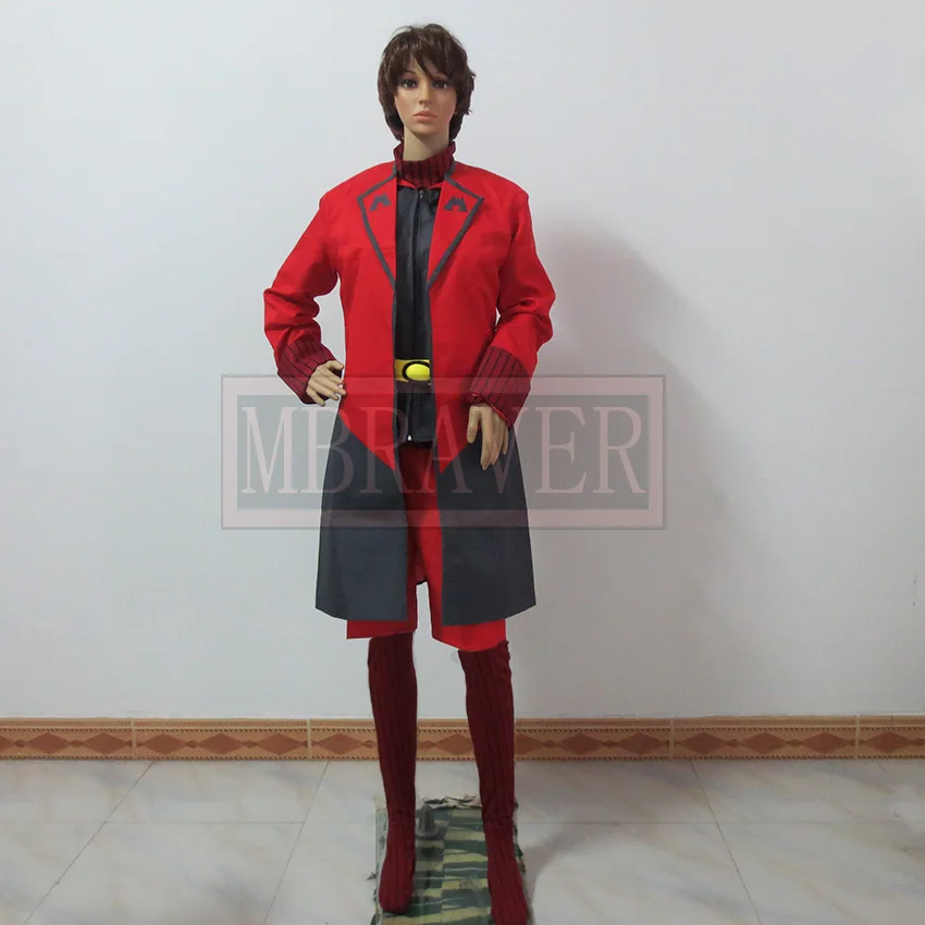 Team Magma Leader Maxie Cosplay Costume Halloween Party Christmas Uniform Custom Made Any Size