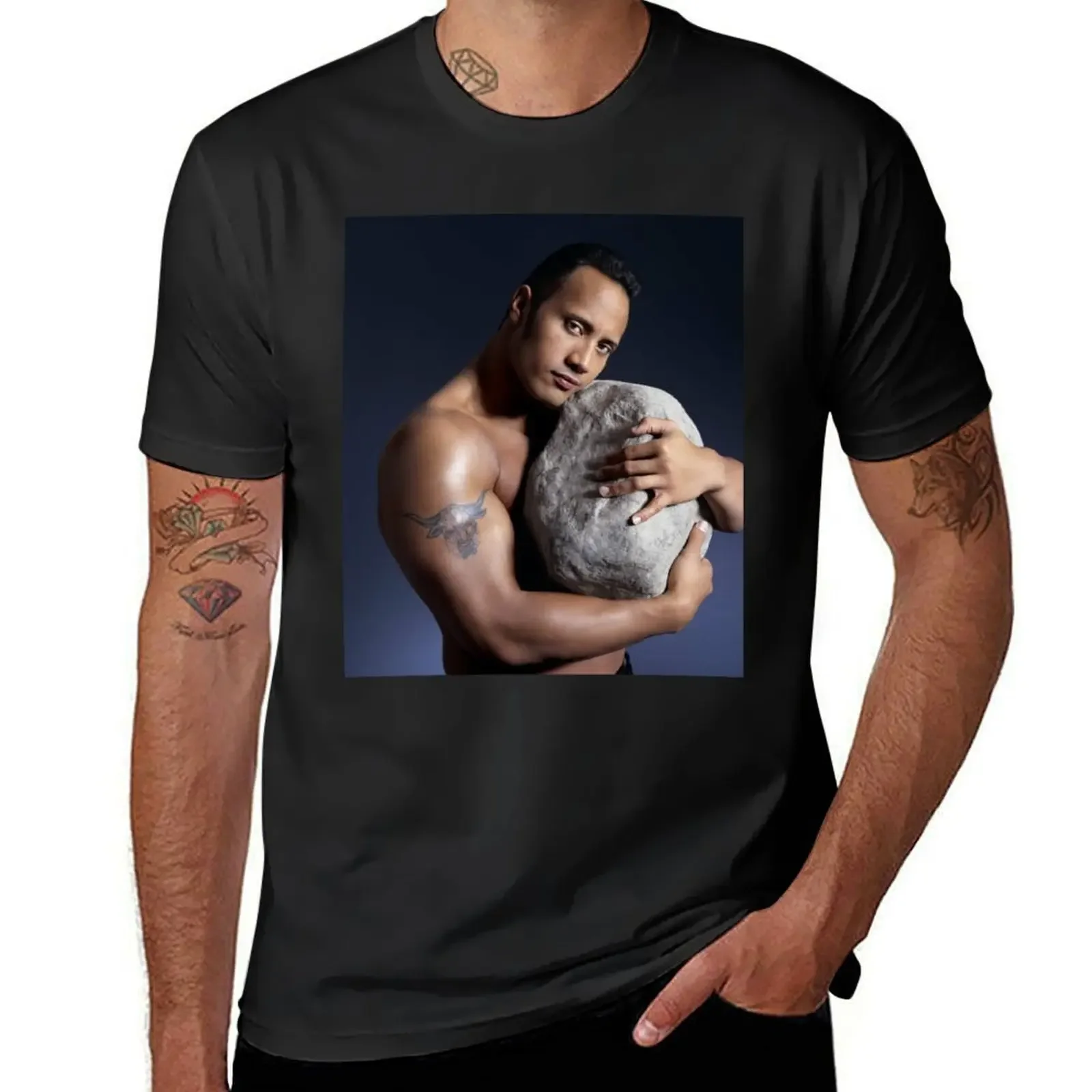 

Love Your Self The Rock T-Shirt new edition blacks t shirts men