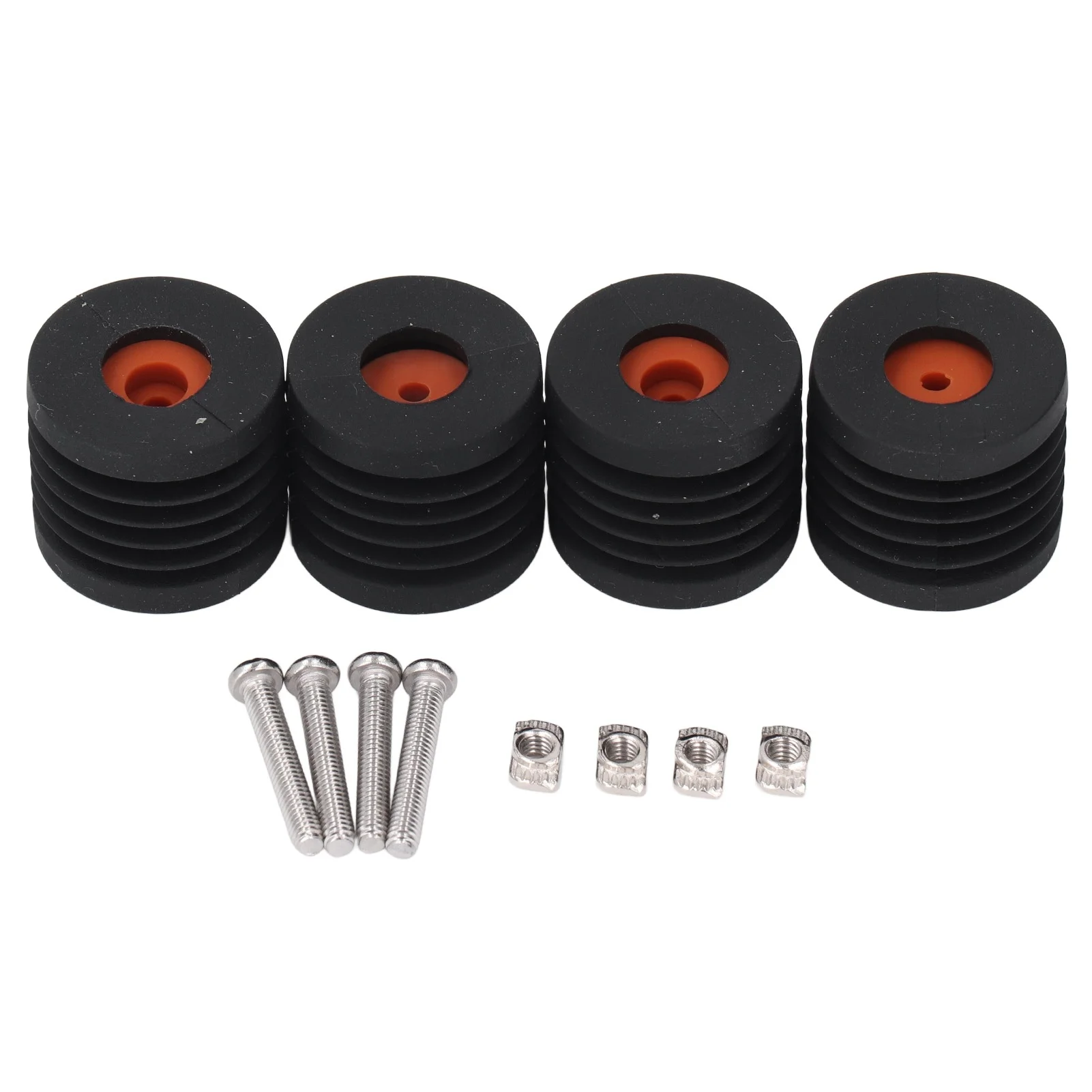 4PCS 3D Printer Feet Pad Printer Anti Slip Rubber Feet Pad for Ender 3 3S 3 PRO 3 V2 5 6