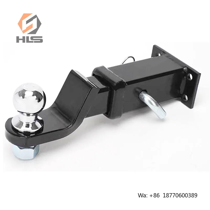 Trailer Accessories Connecting & Towing Parts 50mm Steel Welded Trailer Hitch Ball Mount Tow Hook