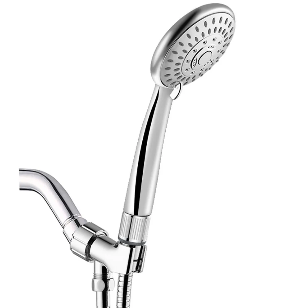 Useful Bathroom Parts ABS Shower Head Arm Diverter Shut-Off Valve Flow Regulator Water Stop Valve