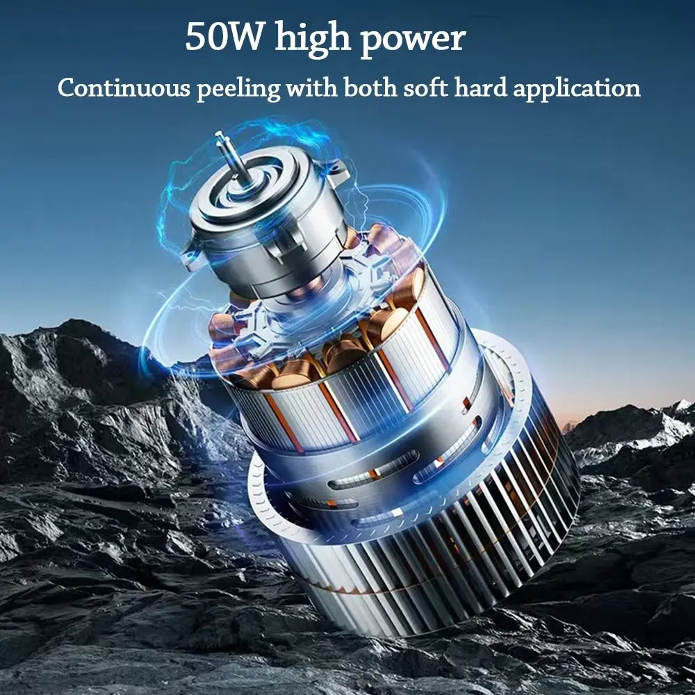 

Беспроводная автоматическая машина для очистки фруктов, без помощи рук, легкий пилинг, средство для удаления кожи с ягодами, фруктов