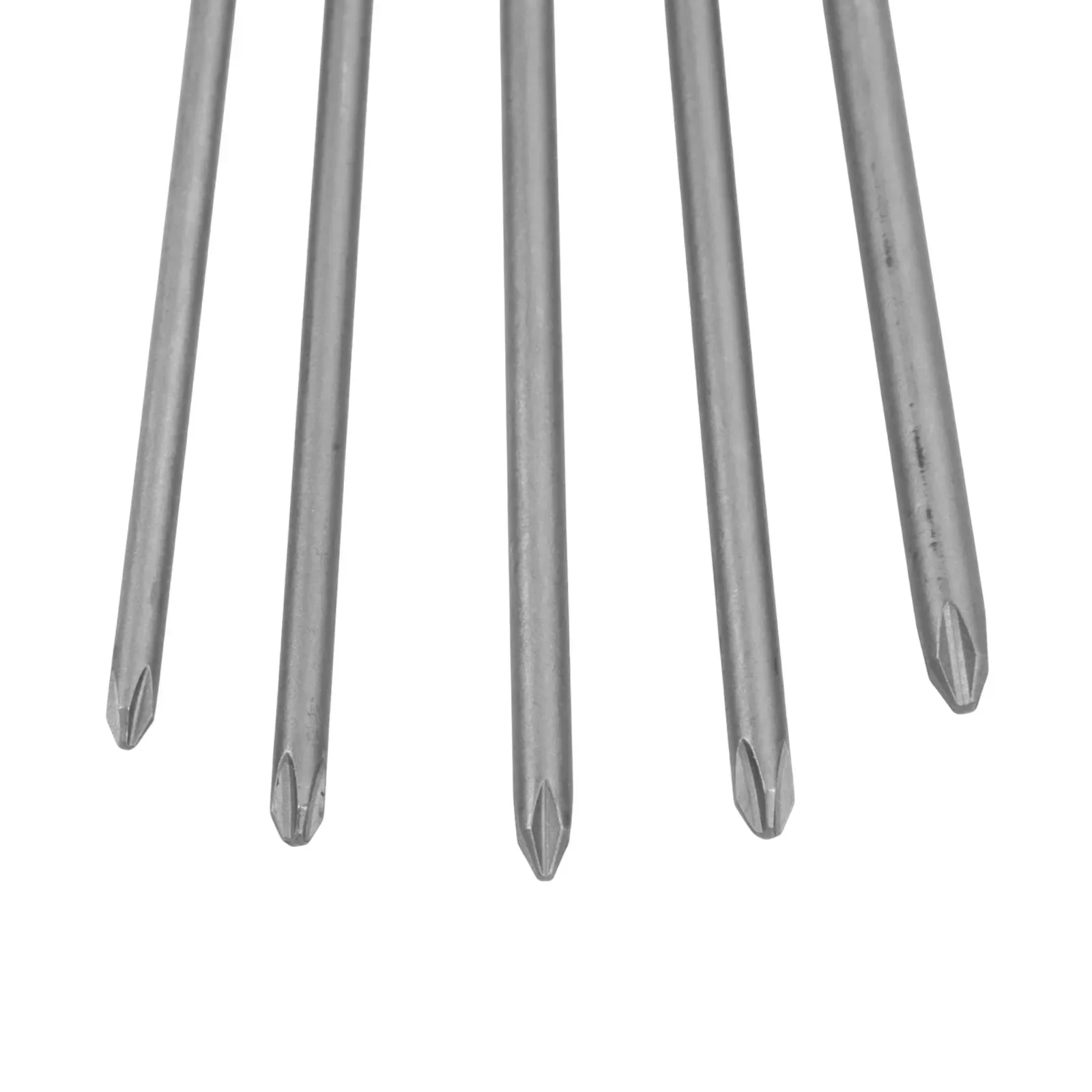 5Pcs 300mm Magnetic Long Screwdriver Bit PH1 PH2 Cross Screwdriver Bit Manual Tools Such As General Wind Group