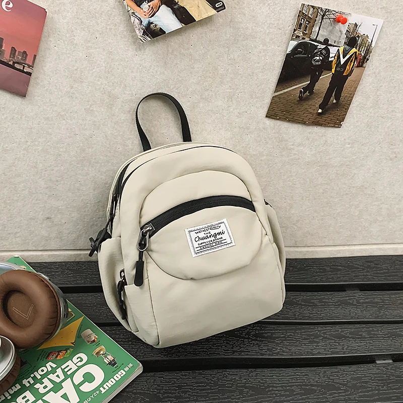 

UNISEX Waterproof Nylon Shoulder Bag Fashion Solid Color Small Simple Casual Traveling Durable Female New Mobile Bag and Wallet