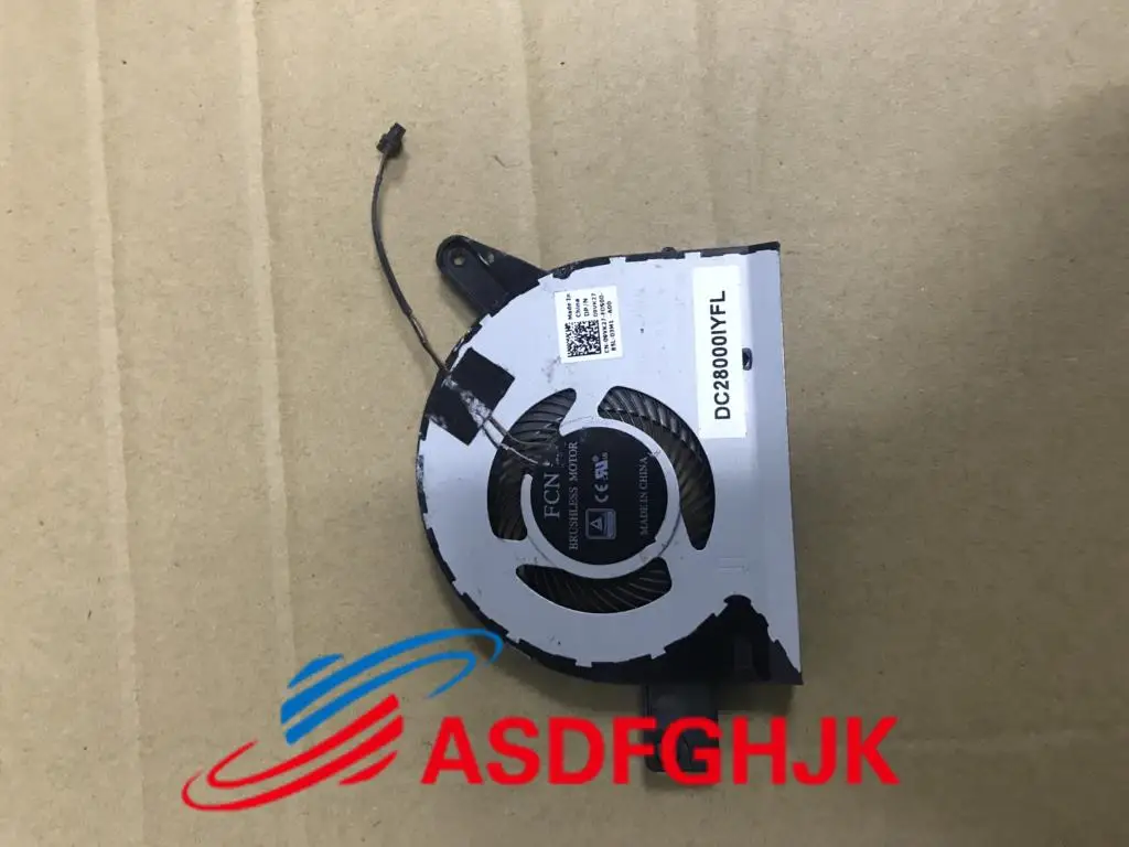 Original CPU Cooling Fan for Dell Latitude 5580 5590 DC28000IYFL 09VK27 9VK27 CN-09VK27 100% TESED OK