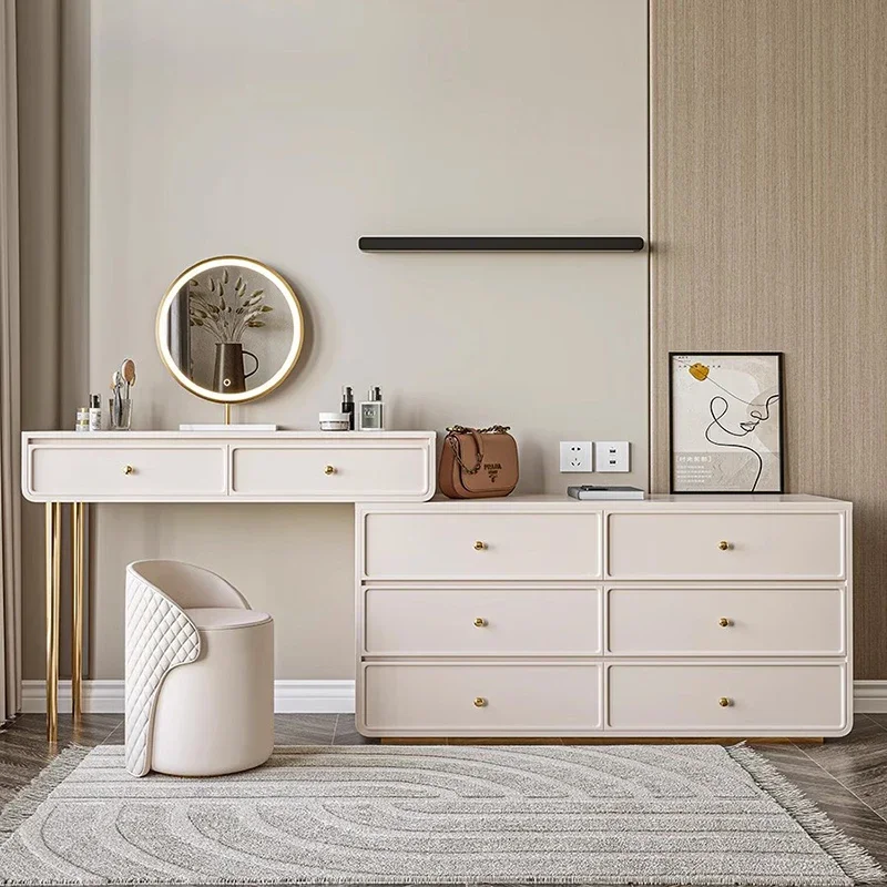 

Bedroom Modern Dressing Table Mirror Luxury Bedroom Drawer Dressing Table European Storage Comoda Pra Quarto Home Furniture