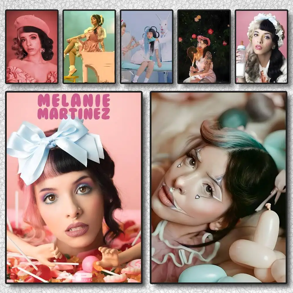 Singer M-Melanie M-Martinez Poster Self-adhesive Art Waterpr