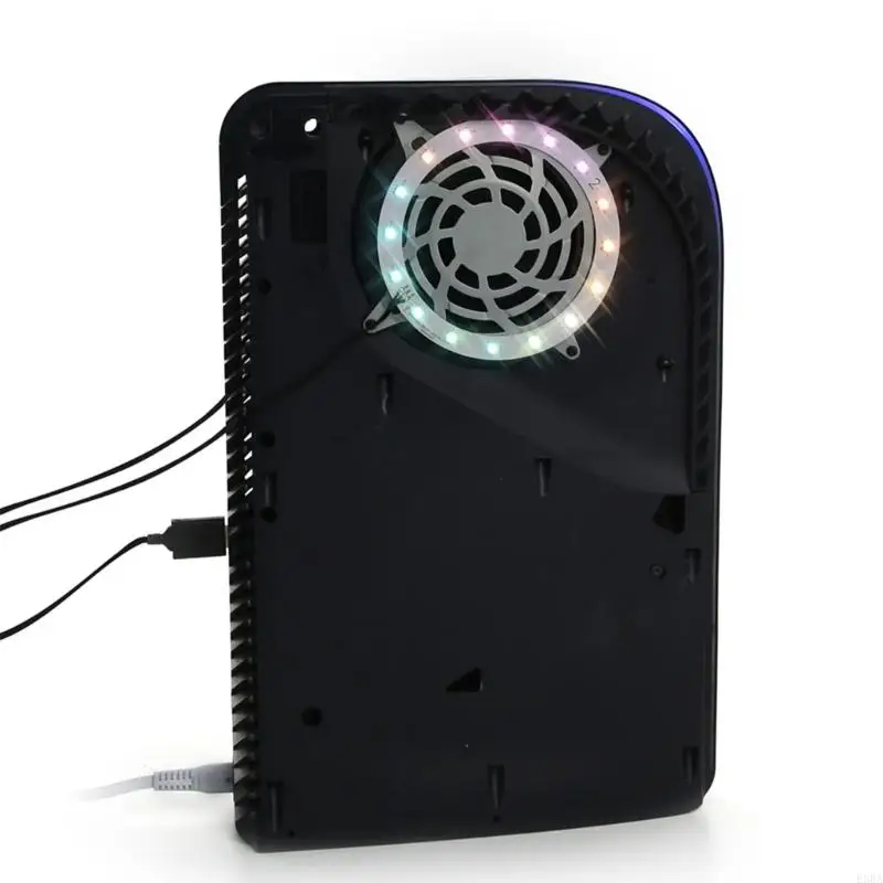 E8BA LED Light Mood Light Circle 12 Effets colorés Connexion USB contrôlée par voix pour P5 / 5P / P5 Host