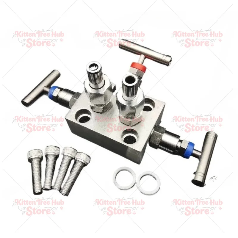 Suitable for Stainless Steel Three-valve Group 304 Integrated EJA3051 Differential Pressure Transmitter Needle Valve