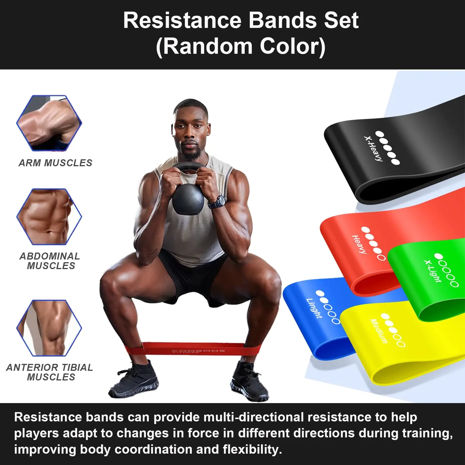 مجموعة معدات تدريب كرة السلة مع مدرب المرابط وتدريبات القدم وسلم الرشاقة وقبضة اليد وأشرطة المقاومة