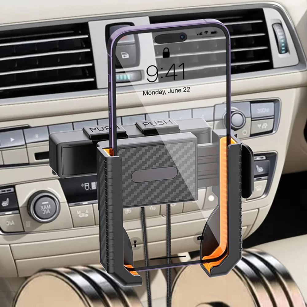 

Автомобильный держатель для телефона, слот для компакт-дисков, совместимый с Apple IPhone 16 15 14 Pro Max Plus 13 12 11 Xs Xr X Mini SE Samsung Z Fold Z Flip