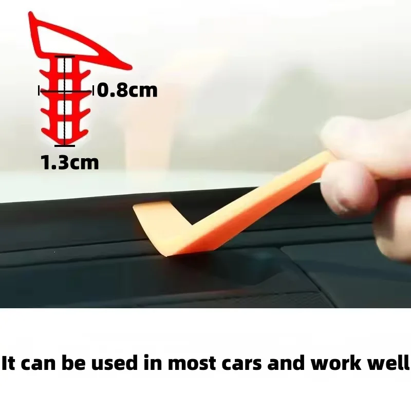 1,6 м уплотнительная лента для приборной панели автомобиля, шумоизоляционные резиновые полоски, полоса зазора переднего лобового стекла, универсальные аксессуары для уплотнений