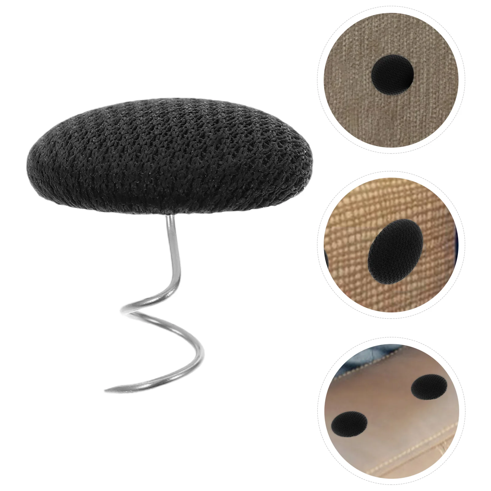 10 Pcs Sofa Nails Furniture Rotation Pins Anti Slip Pads Clothes Couch Patch Repair Fabric Bedding