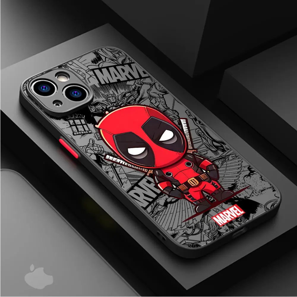 Marvel Deadpool Groot Phone Case for Xiaomi Redmi Note 12S 9T 11 Pro 11T 9 11S 9S 10S 10 Pro 12 13 Pro 11 12 Cover Hard PC