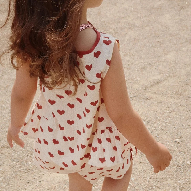 2025 KS مجموعة ملابس الفتيات الصيف رقيقة تي شيرت غير رسمي فستان الفتيات القوس الفتيات سترة علوية السراويل القطن ملابس الأطفال