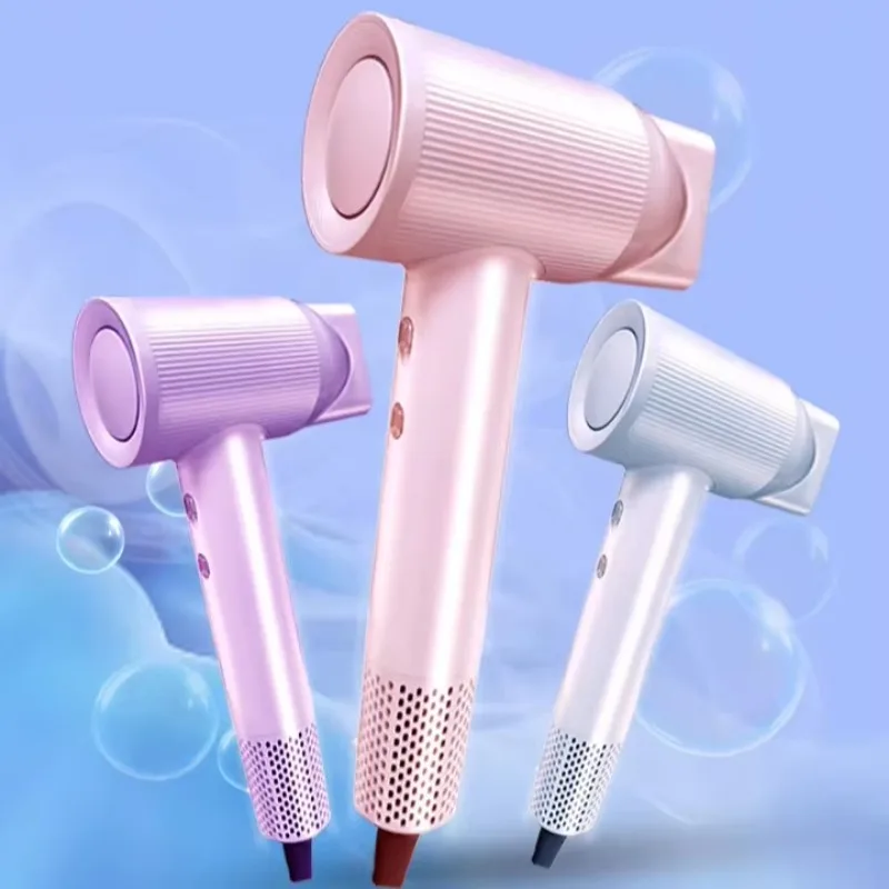 Professional Hair Dryer Negative Ion Hair Dryer Household Hand Blow Dryers Hot Seller 1800W Electric Plastic Ionic