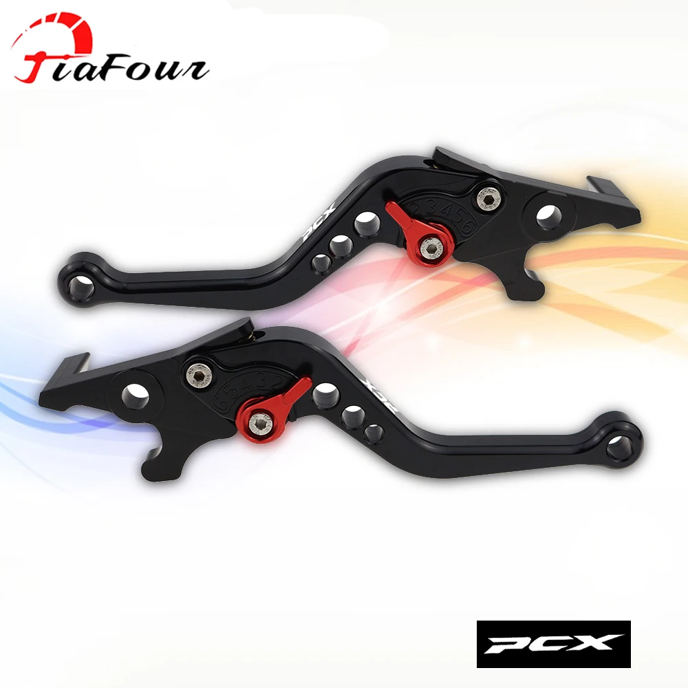 

Motorcycle Accessories Fit For PCX 125 150 Only Suitable for Front Disc Rear Drum brake Brake Clutch Levers Handle Set