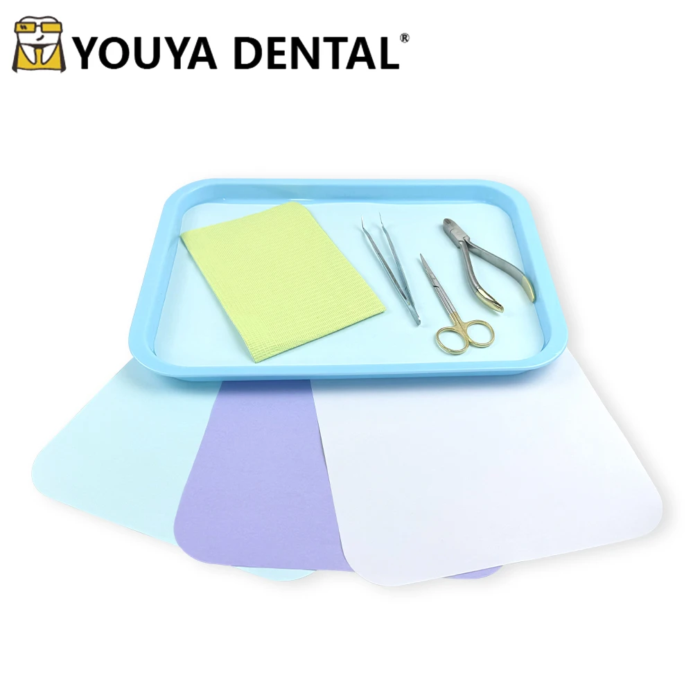 

1000pcsDisposable Dental Clean Bib Pad Bibs Table Covers Clean Patient Sterile Instrument Tray Dental Napkins Tattoo Accessories