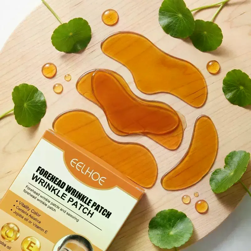 Women's skincare stickers, forehead wrinkle patches, reduce fine lines, firm and smooth, tighten forehead collagen patches