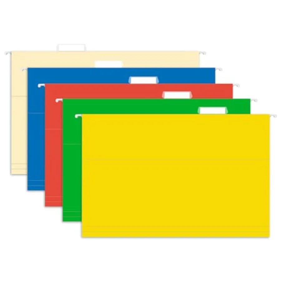 مجلدات الملفات المعلقة 30 عبوة من المجلدات المعلقة ذات الحجم القانوني المعزز مع توسيع 0 Ih شديد التحمل مصمم للملفات الضخمة Medi