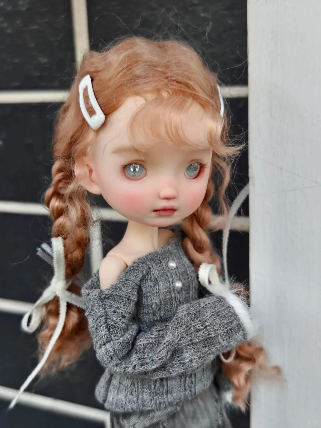 

Новая кукла BJD 1/6-K2 с большой головой, серия Nana, из смолы, для самостоятельной макияжировки, модель игрушки, несколько вариантов в наличии.