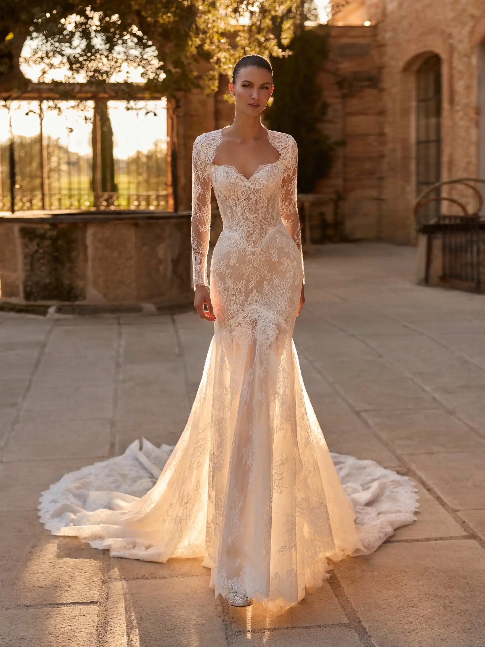 

Mermaid Wedding Dress Vestido De Novia Encaje Boda 2 En 1 Desmontable Long Sleeve Curvy 2027 Simple Dresses For Bride Bespoke
