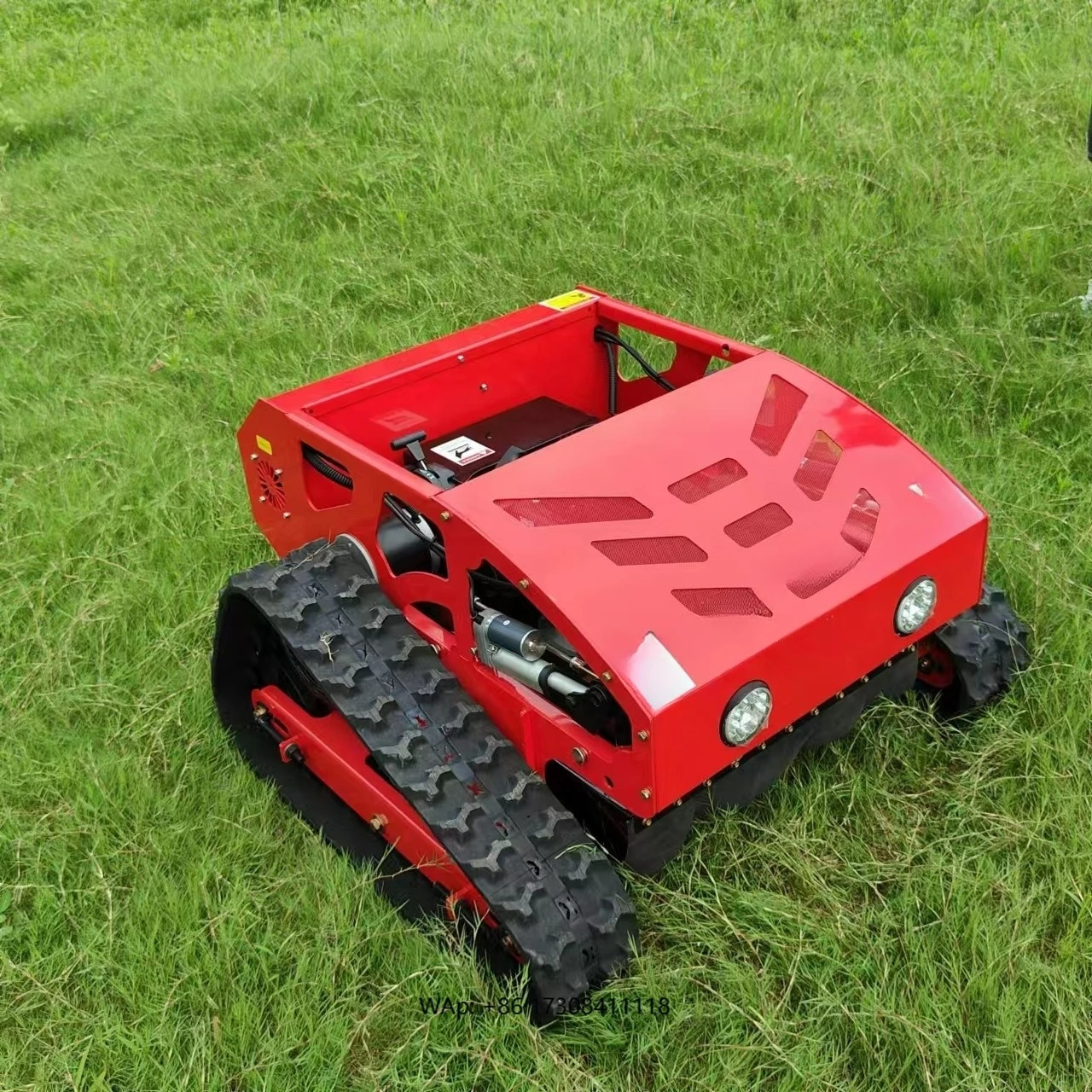 Industrial 24V Powered Self Propelled Lawn Mower Steel Blade Garden Tool