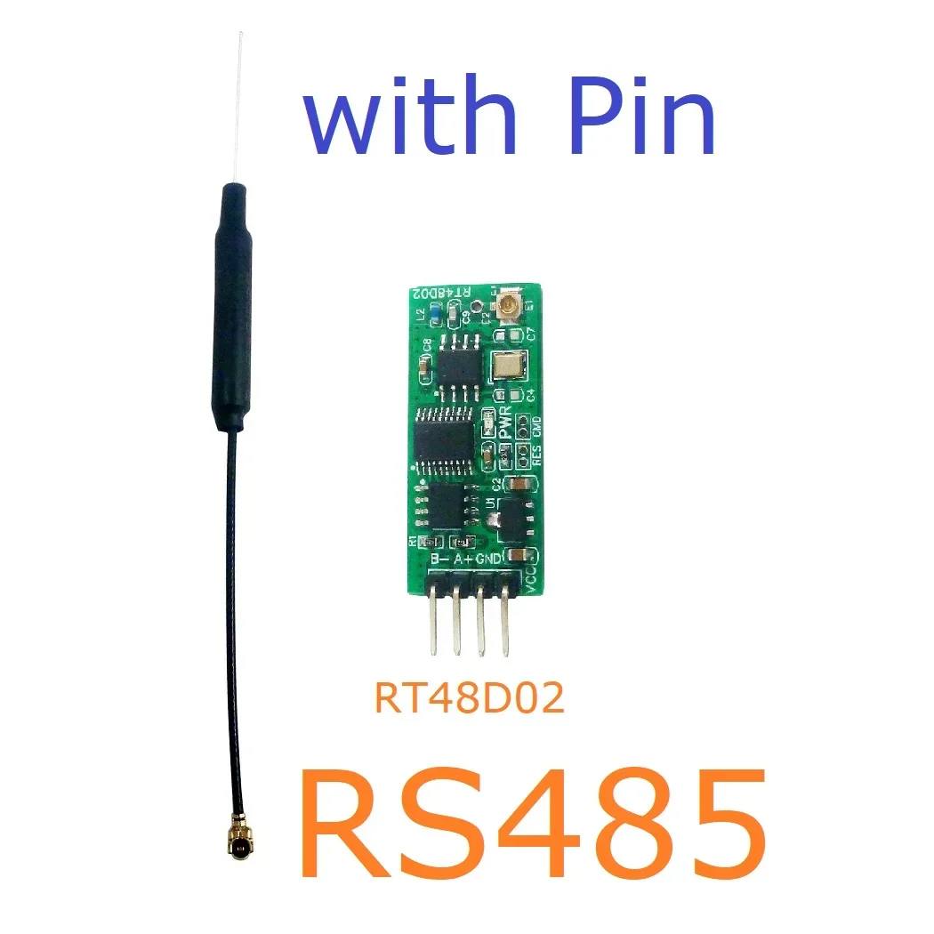 RT48D02 One-to-One One-to-Multiple RS485 Bus Master-Slave Network Transceiver for Modbus RTU PLC Relay Configuration Software