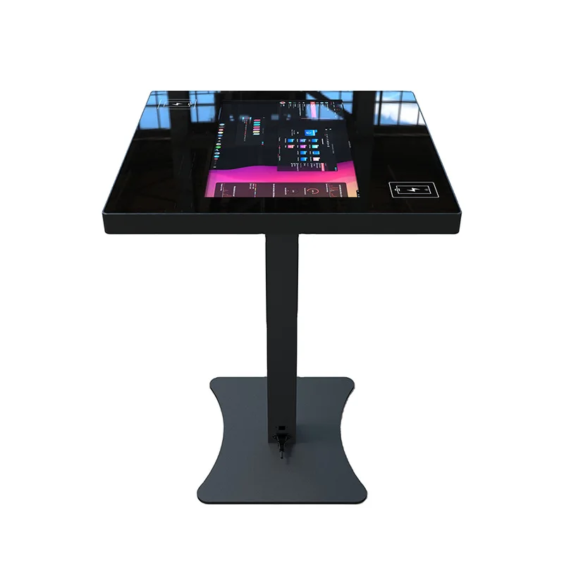 21.5 Inch Smart Interactive Touch Screen Table Multi-functional Gaming Table with Wireless Charging for Coffee Shop KTV Bar