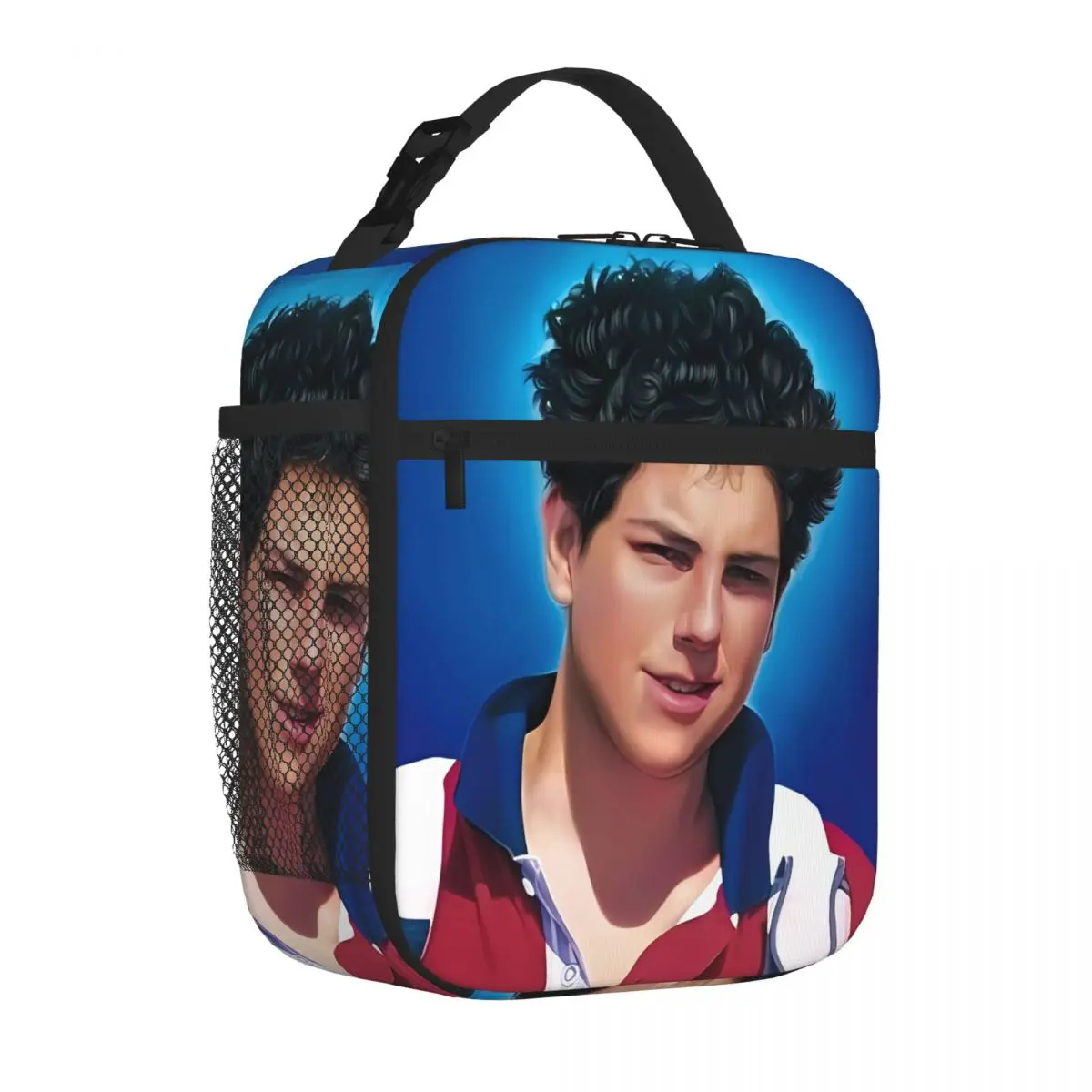Bestselling Saint Carlo Acutis Santo Carlo Acutis Saint Light Luxury Waterproof Lunch Bag Kid Outdoor Class Neoprene Lunch Bag