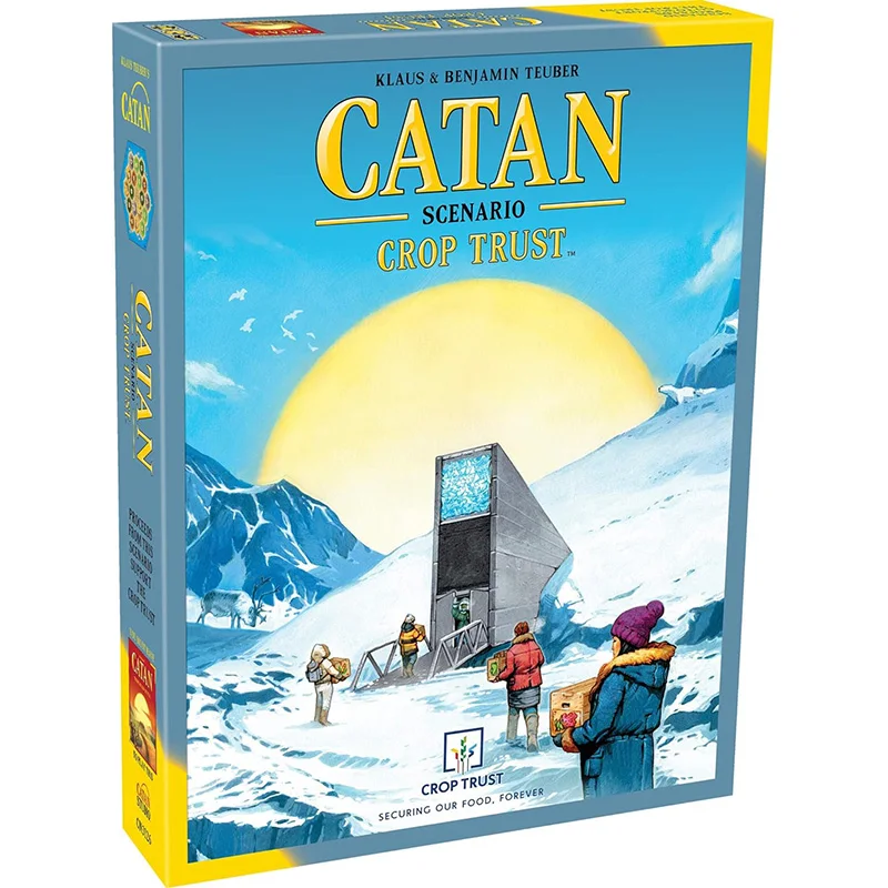 CATAN Cities & Knights/CATAN JUNIOR/CATAN Crop Trust/ - Challenging Strategy Game for Serious Gamers